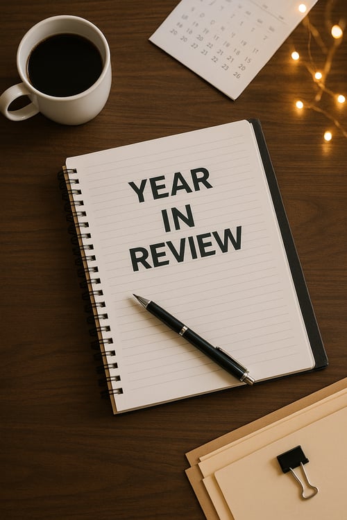 A notepad with a pen and a cup of coffee on a table

AI-generated content may be incorrect.